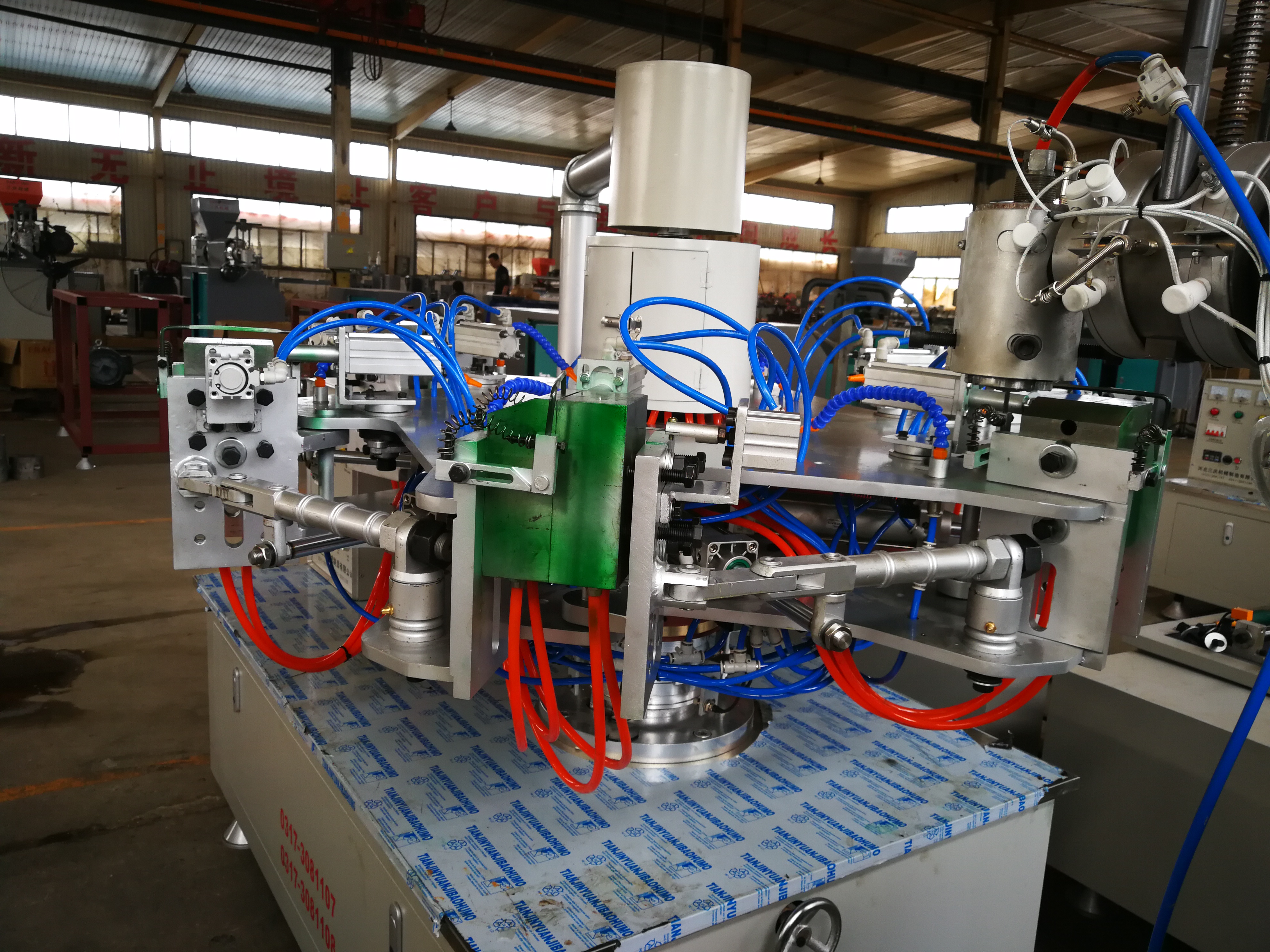 Ice Lolly Soft Bottle Six Station Ice Lolly Tube LDPE Ice Pop Bottle Extrusion Blowing Molding Machine
